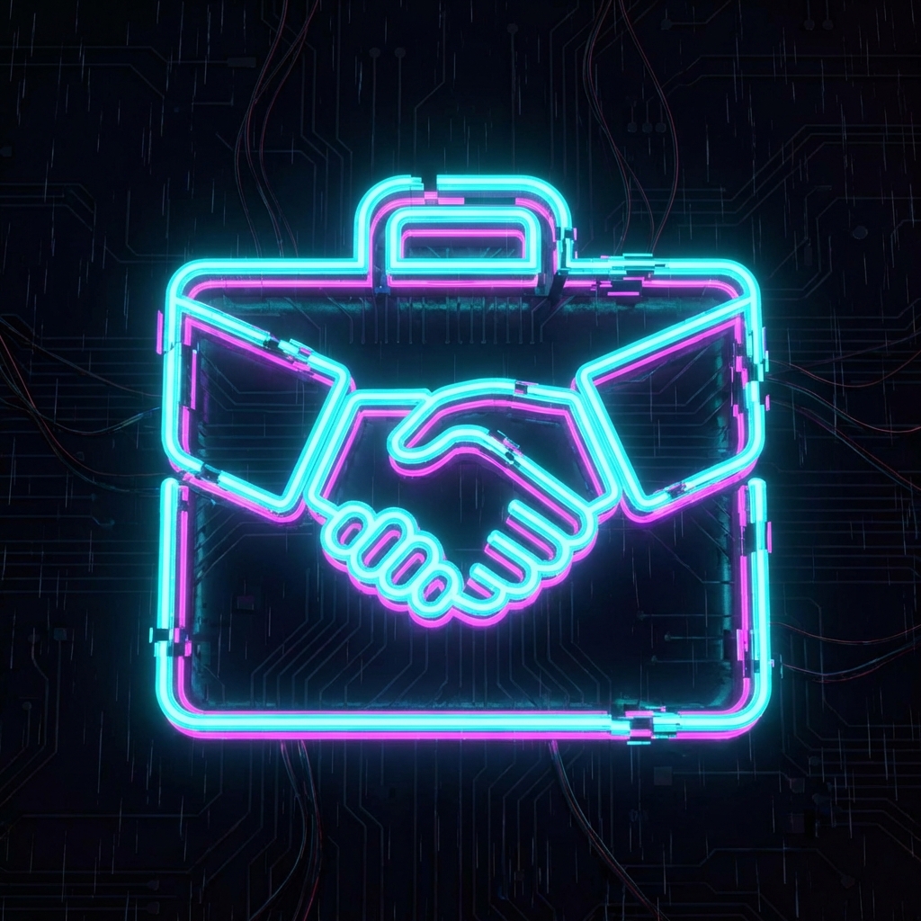 A person shaking hands with another in a job interview setting, symbolizing job opportunities